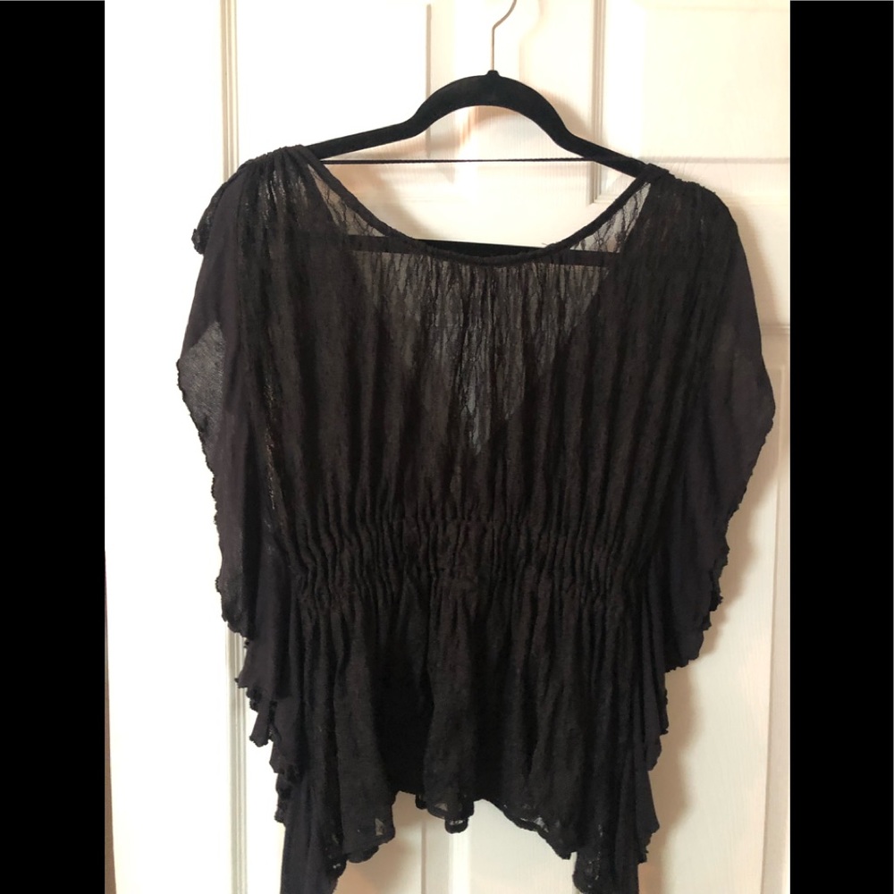 Free people mesh top  size s. Great condition